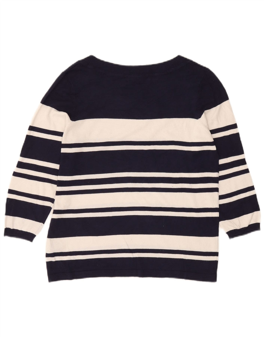 Marks & Spencer Γυναικείο πουλόβερ με λαιμόκοψη UK 14 Medium Navy Blue