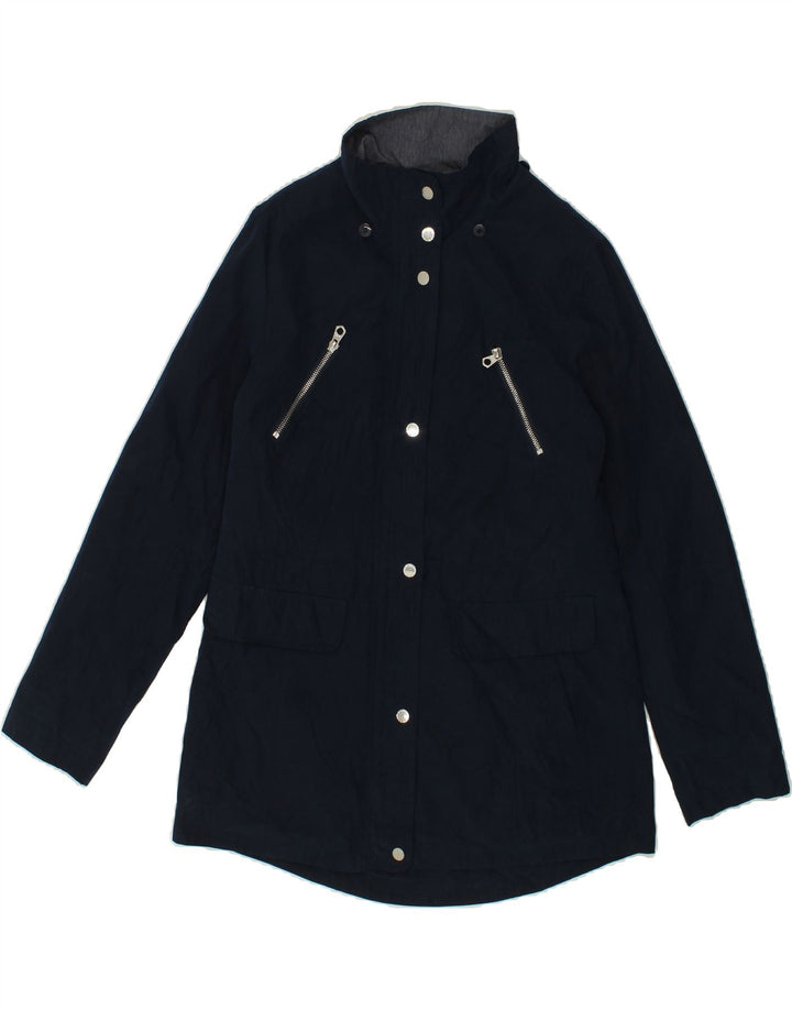 NAUTICA Womens Utility Jacket UK 12 Medium Navy Blue Vintage Nautica and Second-Hand Nautica from Messina Hembry 