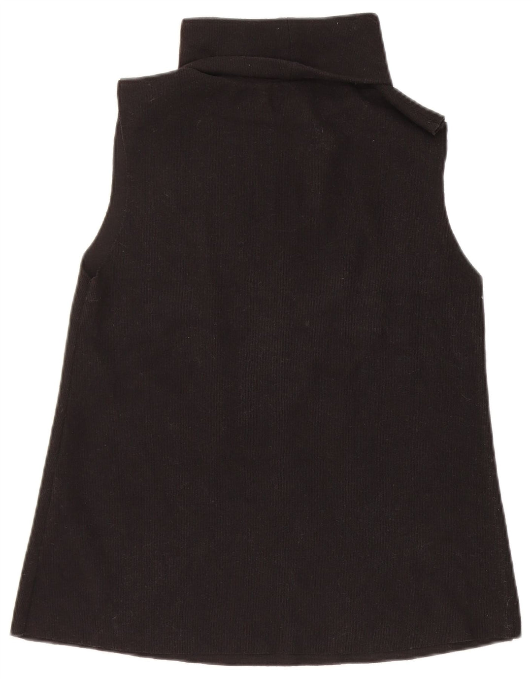 Zara Γυναικείο Γιλέκο Tank Top UK 12 Medium Black Cotton