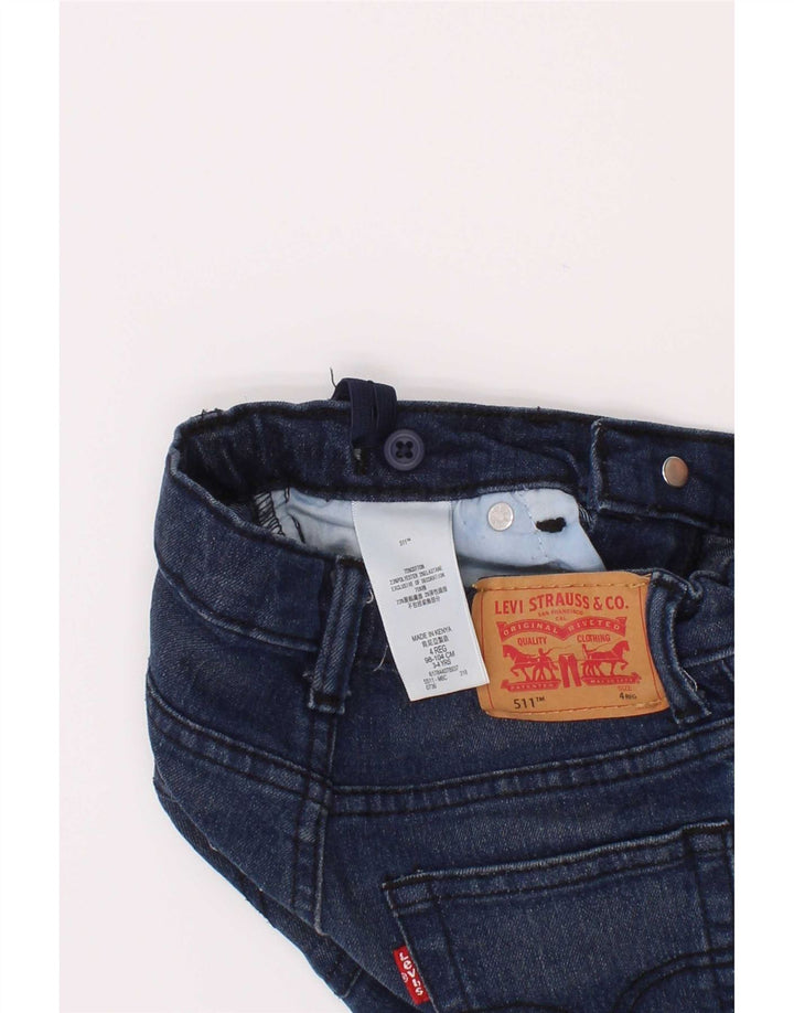 Levi's Boys 511 Slim Jeans 3-4 ετών W20 L18 Μπλε βαμβακερό