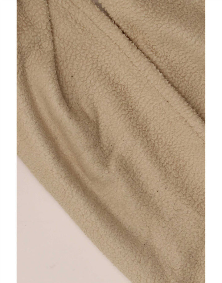 Jack & Jones Ανδρικό φερμουάρ Fleece Jumper Μεσαίο μπεζ πολυεστέρας