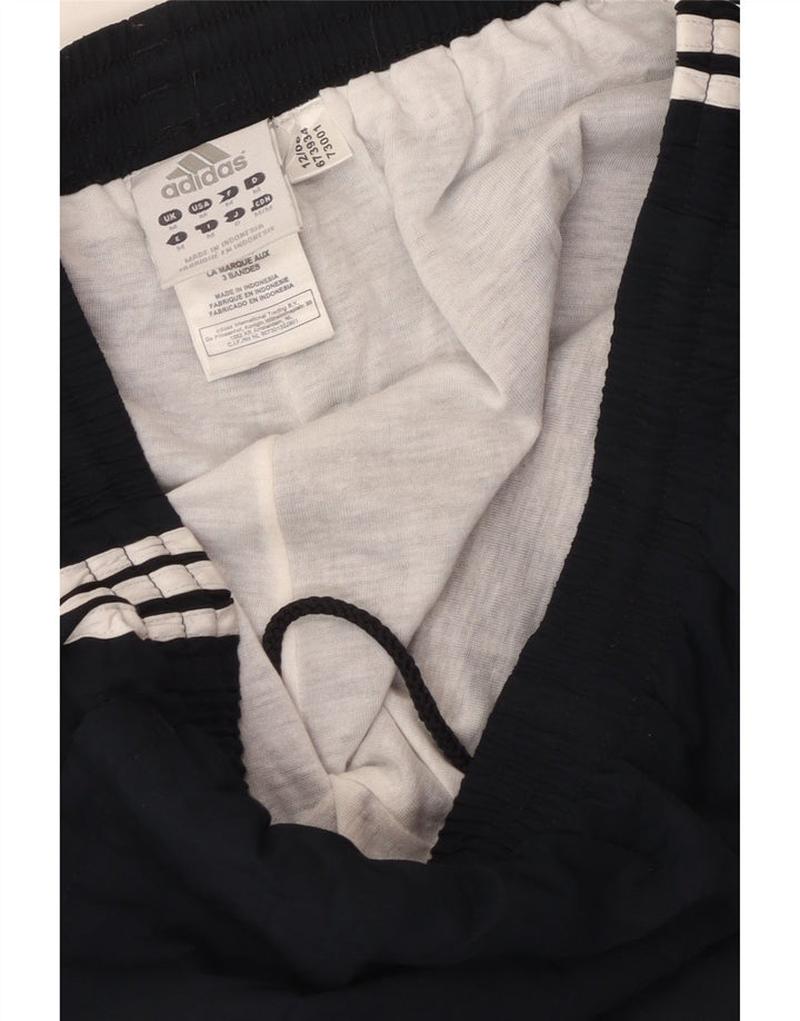 Ανδρική αθλητική φόρμα ADIDAS Παντελόνι από μεσαίο μαύρο πολυεστέρα
