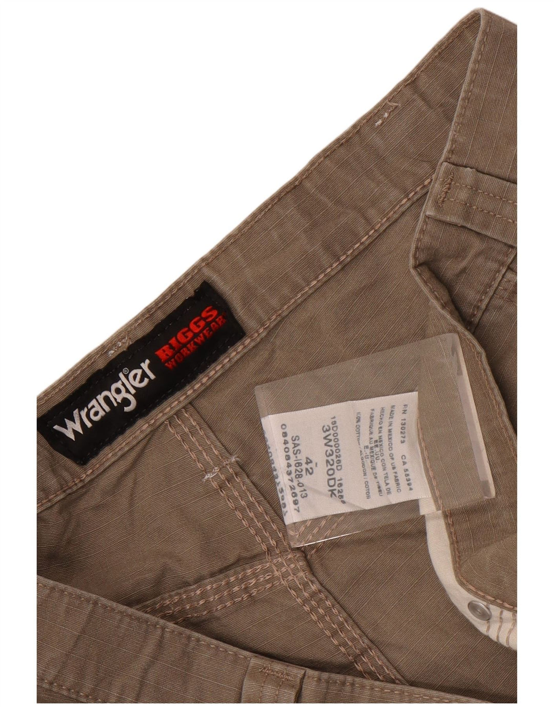 Ανδρικό σορτς Cargo Wrangler W42 2XL Μπεζ βαμβακερό
