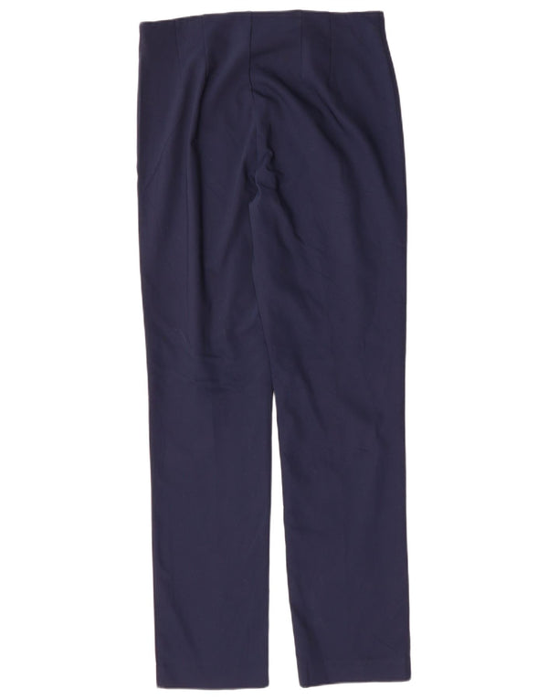 CHAPS Γυναικείο ίσιο casual παντελόνι US 10 μεγάλο W32 L31 Navy Blue