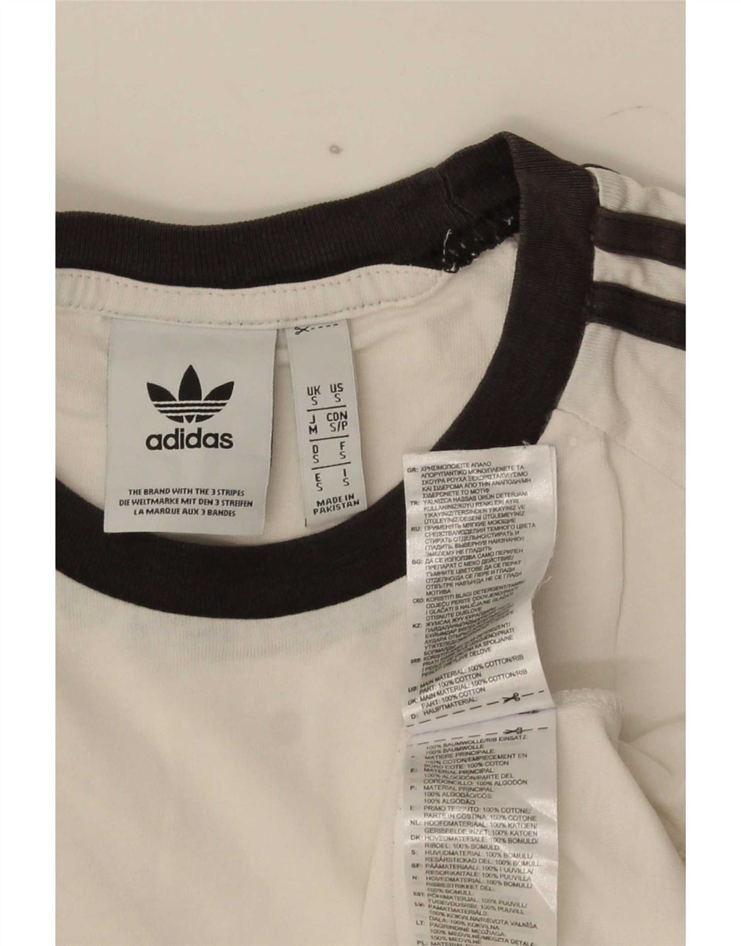 Ανδρικό T-Shirt Adidas Top Μικρό λευκό βαμβακερό