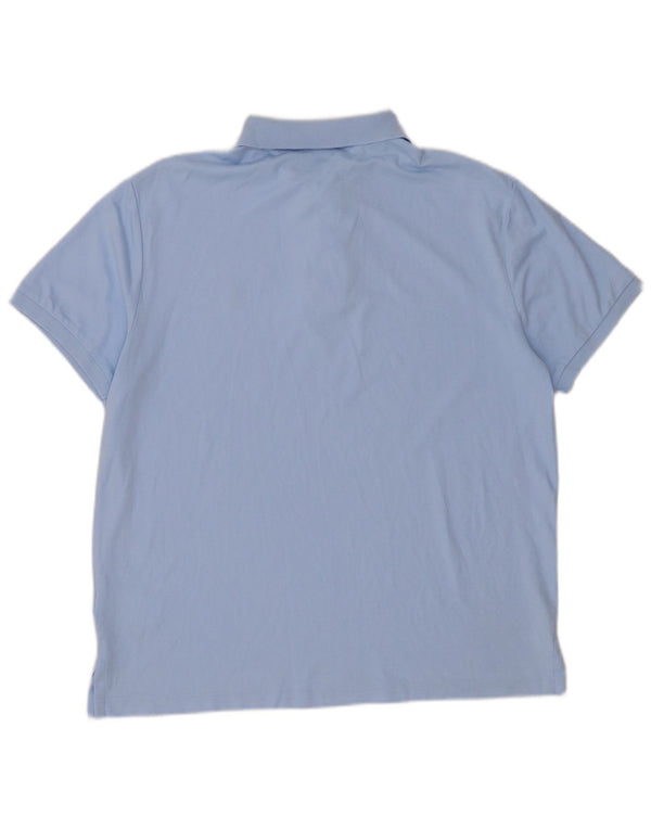 Polo Ralph Lauren Mens Custom Slim Fit Polo Shirt Large Blue Cotton