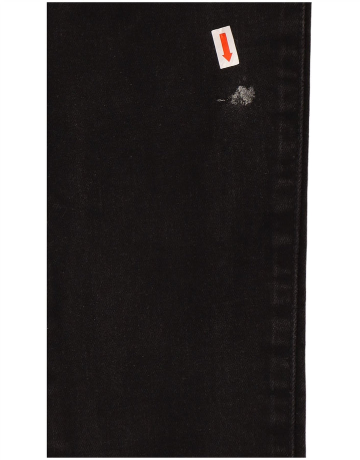 LEVI'S Ανδρικό Skinny Tapered Jeans W32 L32 Μαύρο βαμβακερό