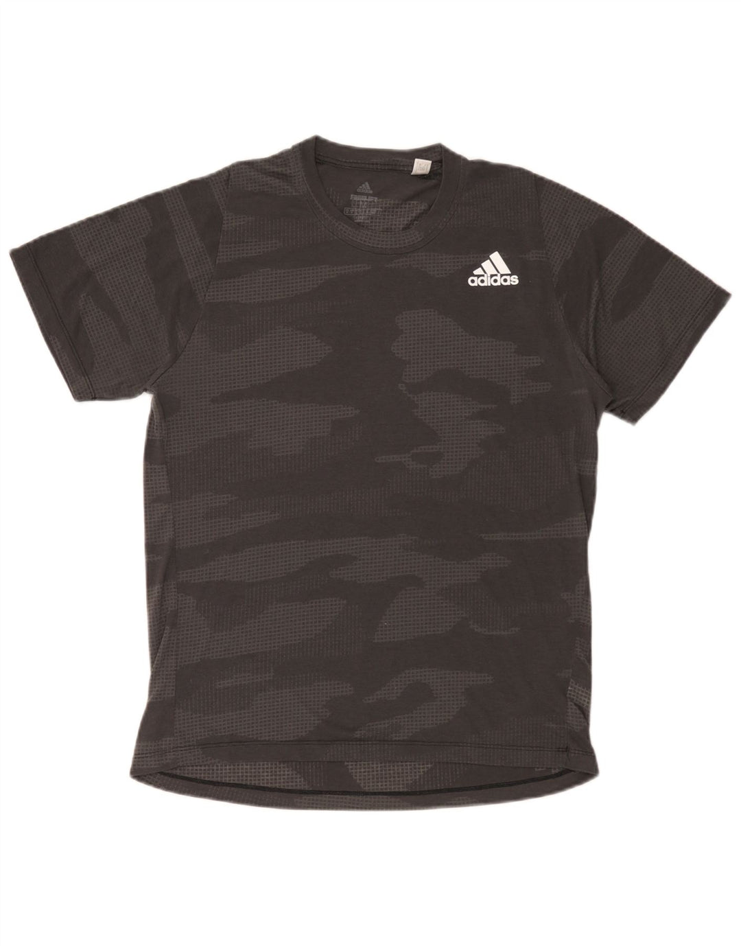 Ανδρικό T-Shirt Climalite Adidas Top Medium Grey Camouflage Polyester