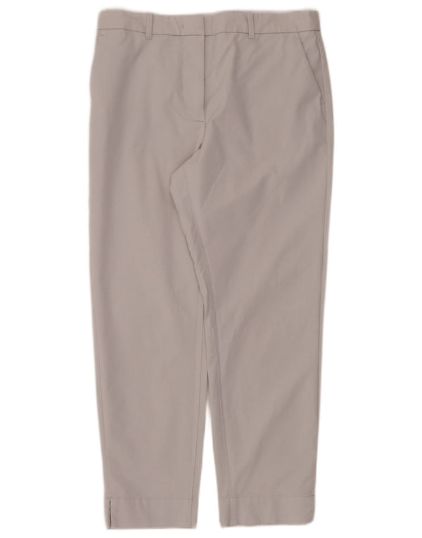Marks & Spencer Γυναικείο ίσιο κομμένο παντελόνι UK 10 Small W32 L25 Grey