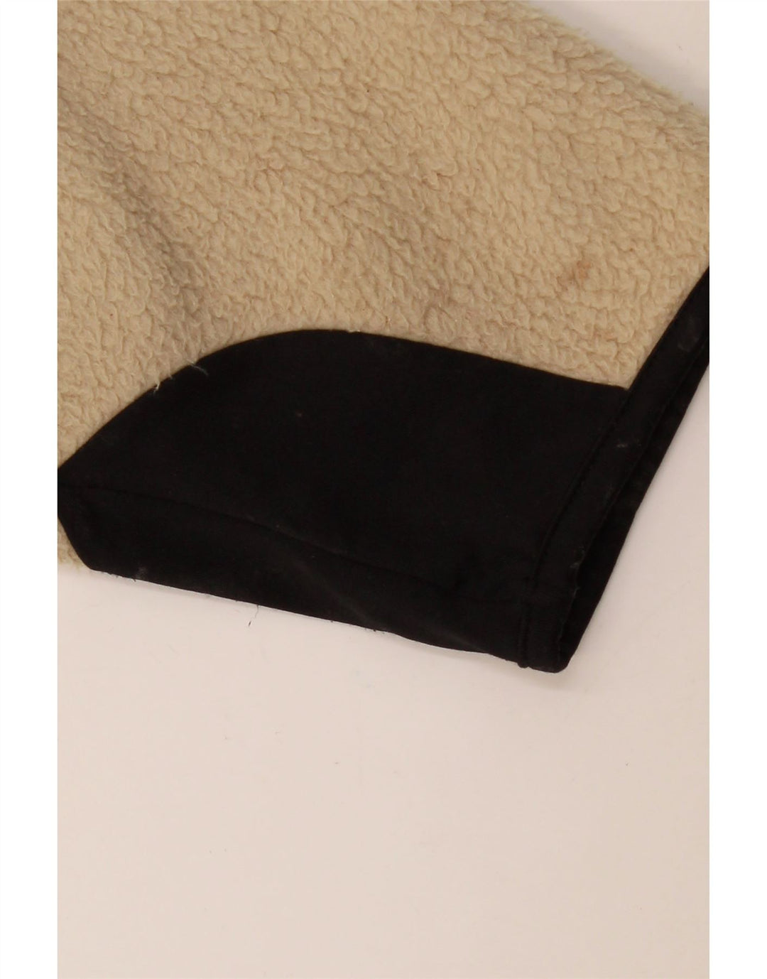 FILA Ανδρικό Fleece Jacket UK 36 Small Beige Colourblock Polyester