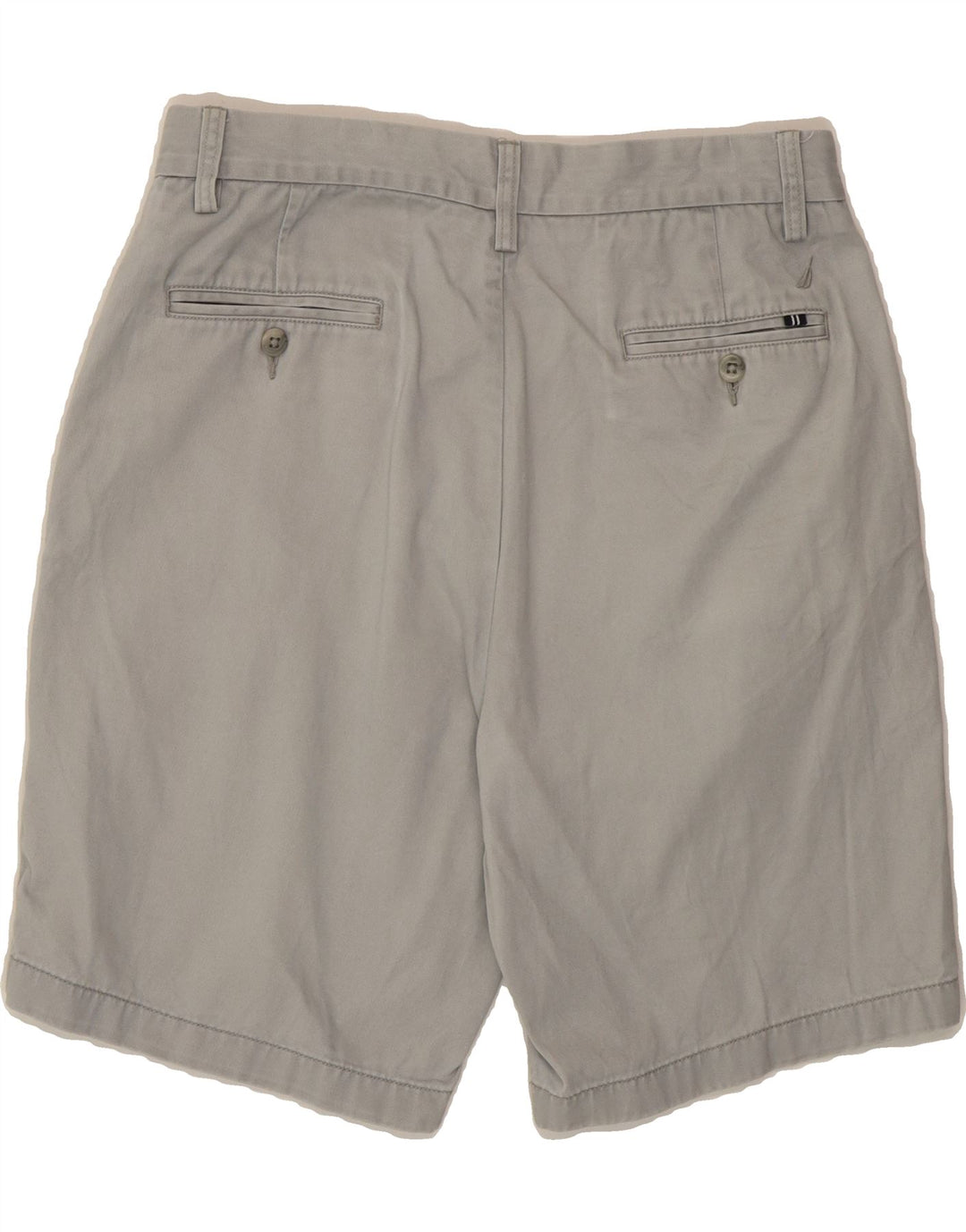 NAUTICA Mens Chino Shorts W31 Medium  Grey Cotton Vintage Nautica and Second-Hand Nautica from Messina Hembry 