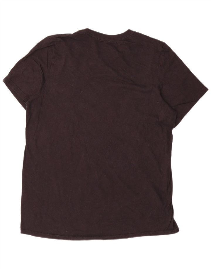 Ανδρικό γραφικό T-Shirt Adidas Top Large Μαύρο