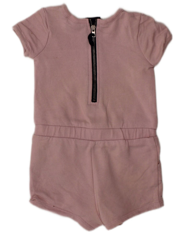 TOMMY HILFIGER Baby Girls Playsuit 6-9 Months  Pink Striped Cotton