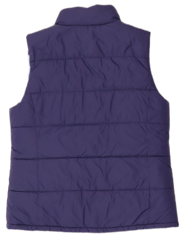 Crew Clothing Γυναικεία αναστρέψιμη επένδυση Gilet UK 12 Medium Navy Blue Nylon