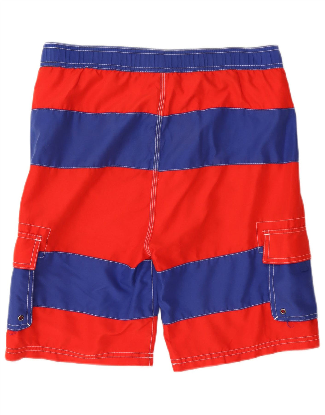 John Lewis Boys Swimming Short 11-12 Years Red ριγέ