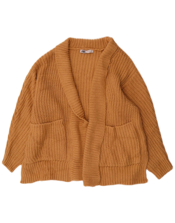 Zara Γυναικείο ανοιχτό πουλόβερ UK 10 Small Brown