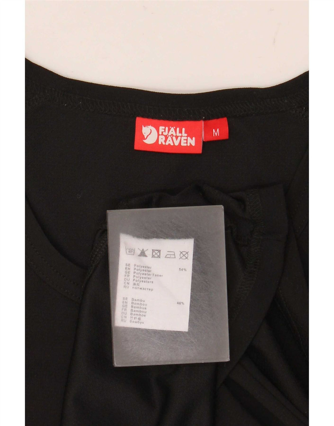 Γυναικείο T-Shirt Fjall Raven Top UK 14 Medium Black Polyester
