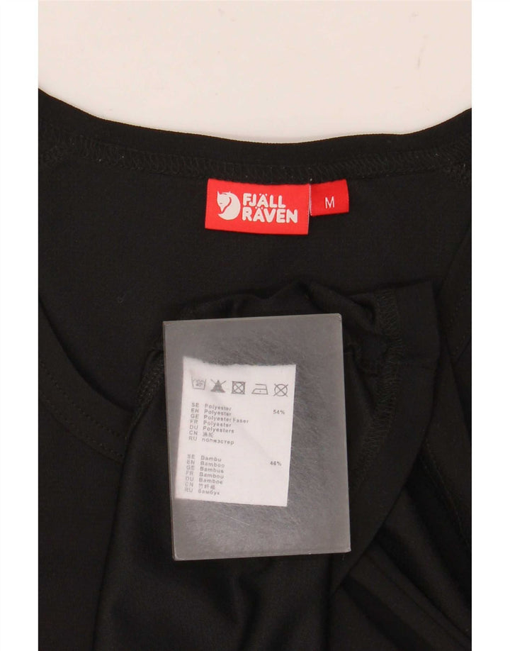 Γυναικείο T-Shirt Fjall Raven Top UK 14 Medium Black Polyester