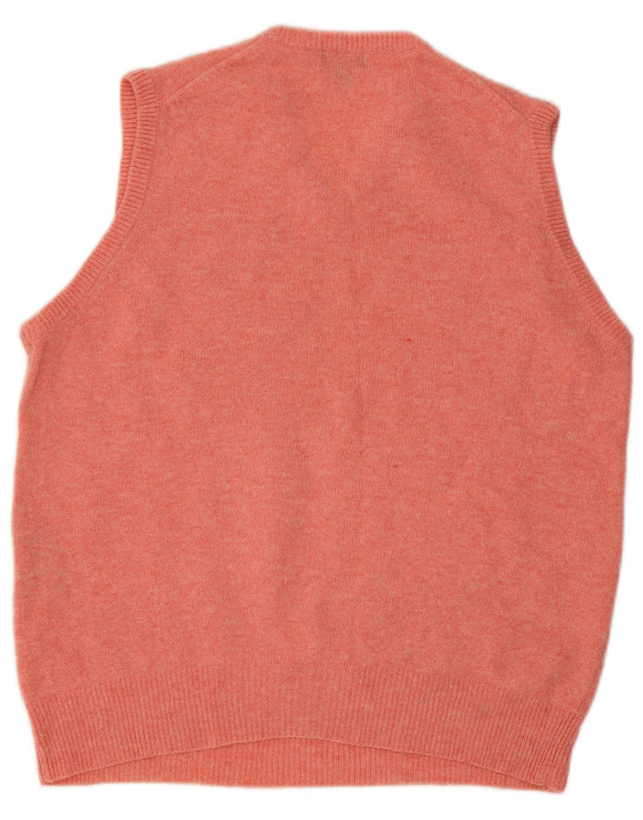 Ανδρικό γιλέκο Gant Tank Top μεγάλο ροζ μαλλί