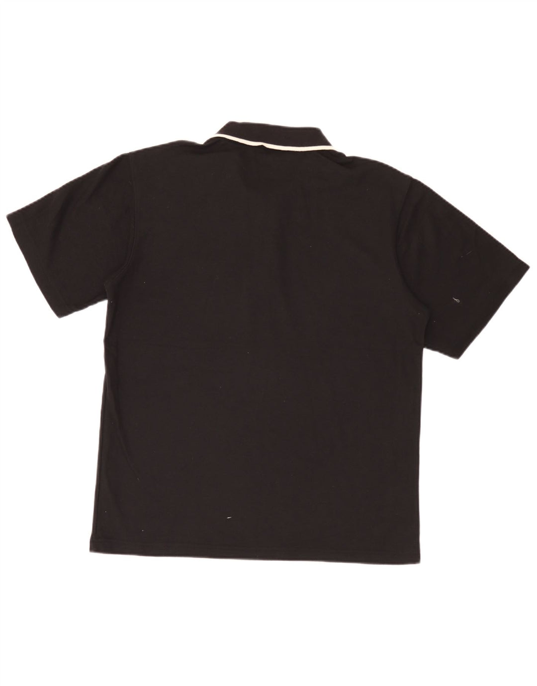 Ανδρικό πουκάμισο Umbro Polo Medium μαύρο πολυεστέρα