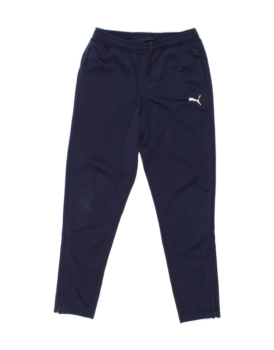 PUMA Girls Tracksuit Trousers 11-12 Years Large  Navy Blue Polyester Vintage Puma and Second-Hand Puma from Messina Hembry 