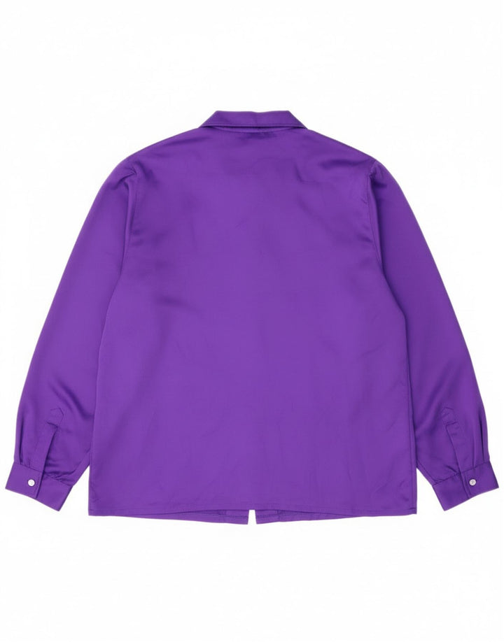 Yessica Γυναικείο πουκάμισο μπλούζα EU 44 XL Purple Polyester