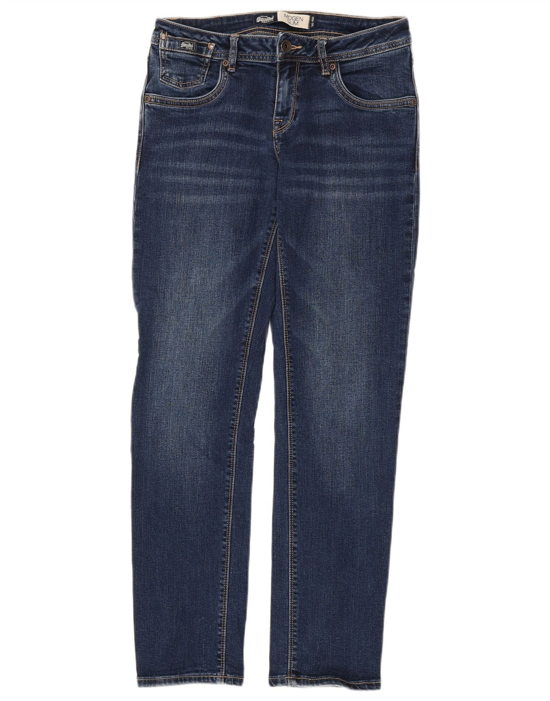 Superdry Γυναικείο Imogen Slim Jeans W28 L30 Μπλε βαμβακερό