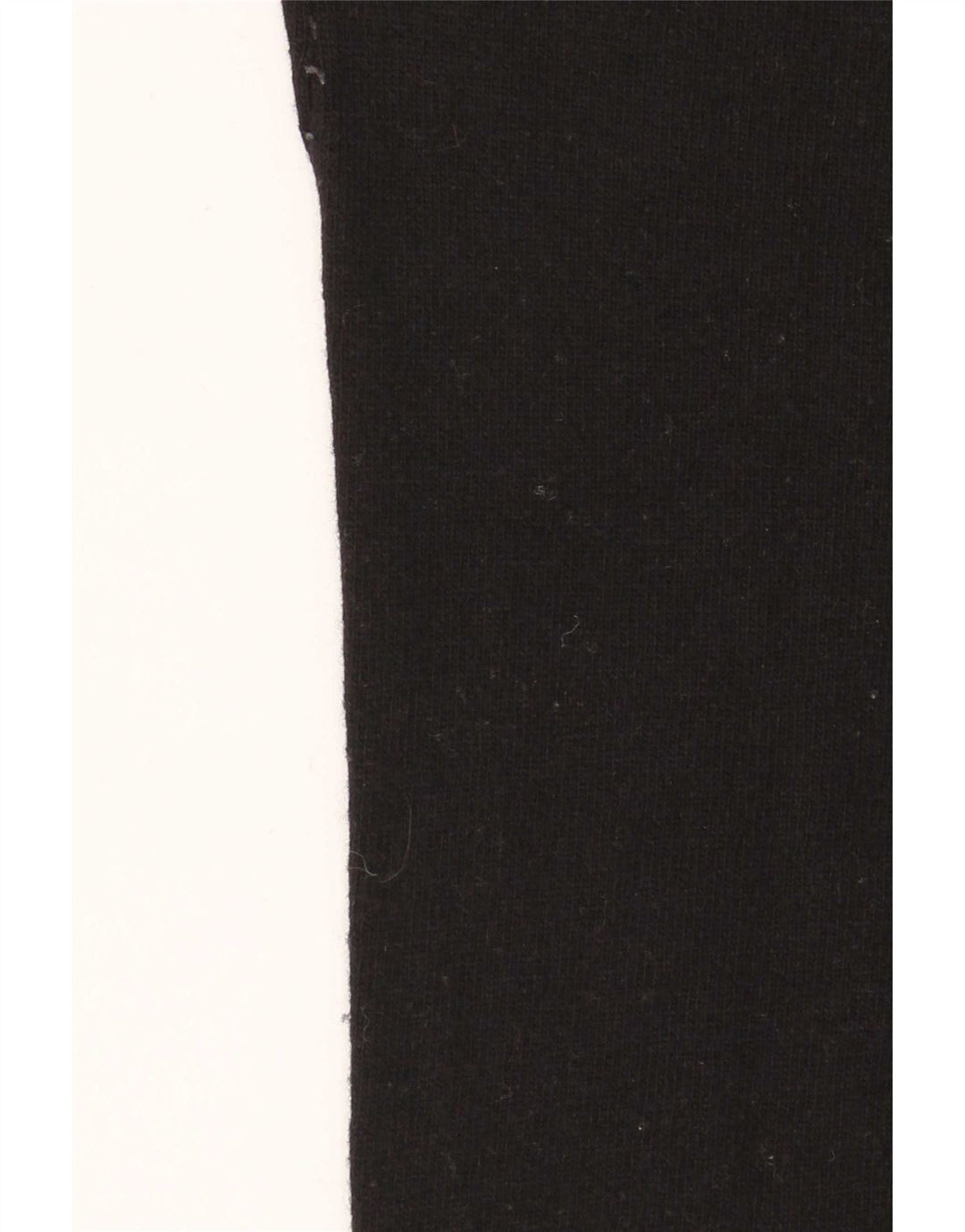 Γυναικείο πουλόβερ Benetton με ρολό λαιμόκοψη UK 10 Small Black Wool