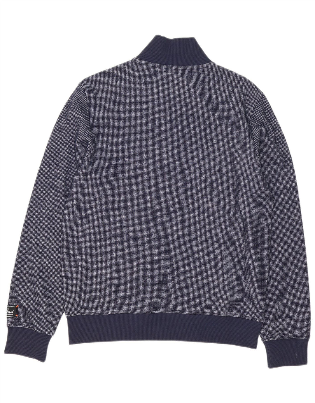 Ανδρικό πουλόβερ με ζακέτα Sun68 Medium Navy Blue Polyester