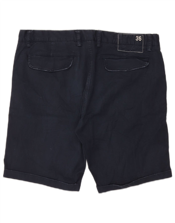 Sun68 Ανδρικό σορτς Chino W36 Μεγάλο Βαμβακερό Navy Blue