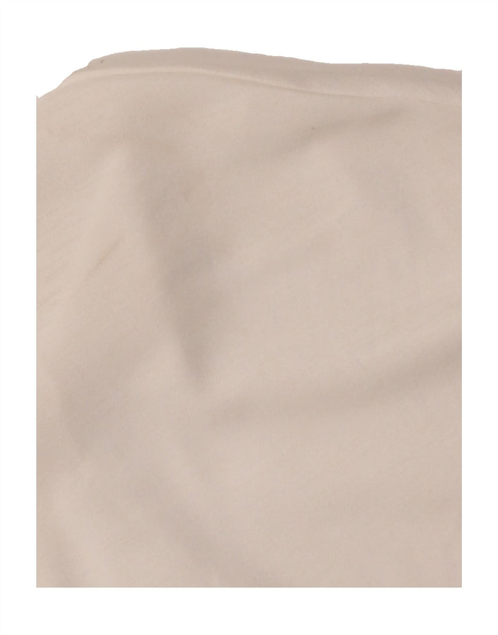 ZARA Womens Blouse Top UK 16 Large White Viscose Vintage Zara and Second-Hand Zara from Messina Hembry 