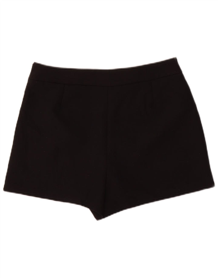 Zara Γυναικείο Σορτς Casual Medium W28 Μαύρο πολυεστέρα