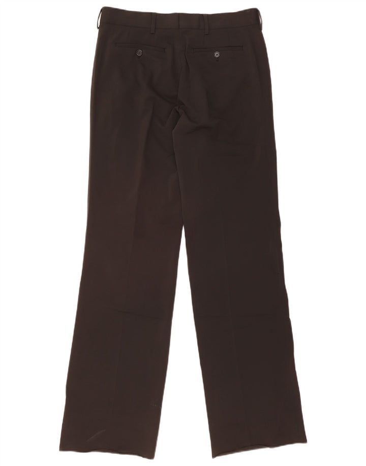 ZARA Ανδρικό ίσιο παντελόνι Chino EU 40 Medium W31 L34 Μαύρο Πολυεστέρας
