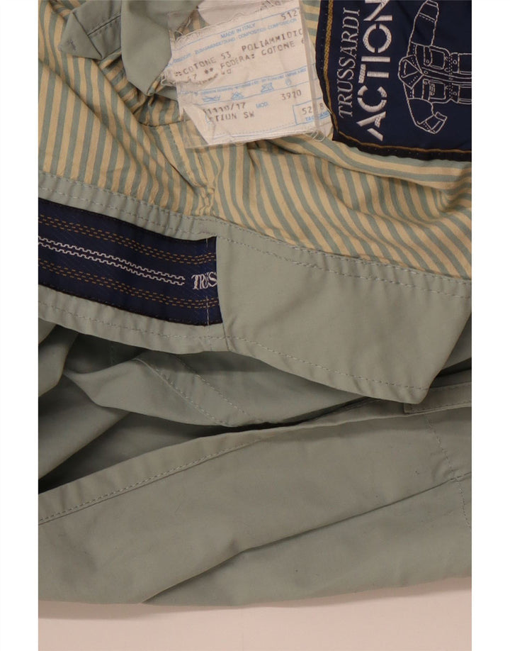 TRUSSARDI Ανδρική καμπαρντίνα IT 52 XL Γκρι Βαμβακερό