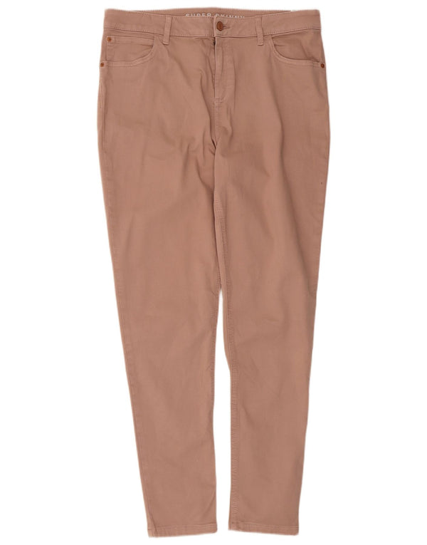 Γυναικεία Casual Παντελόνια Marks & Spencer UK 14 Large W32 L28 Pink