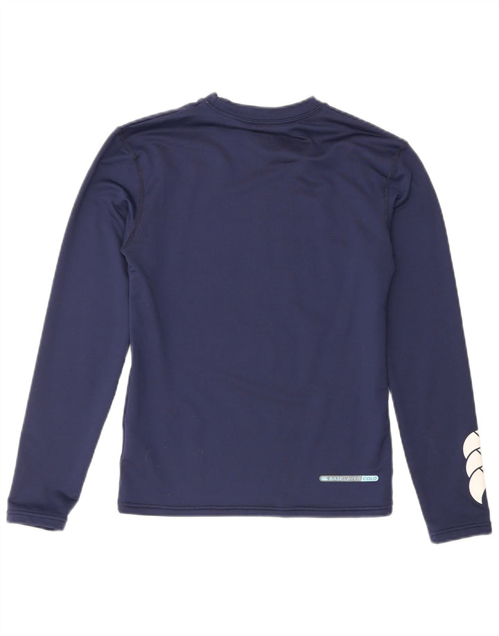 Canterbury Boys Graphic Top Μακρύ μανίκι 8-9 ετών Μεγάλο Navy Blue