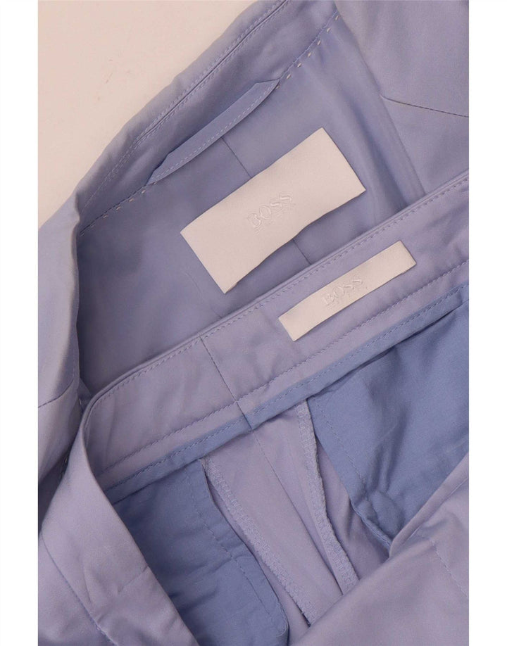 Hugo Boss γυναικείο κοστούμι με 2 κουμπιά UK 12 Medium Purple