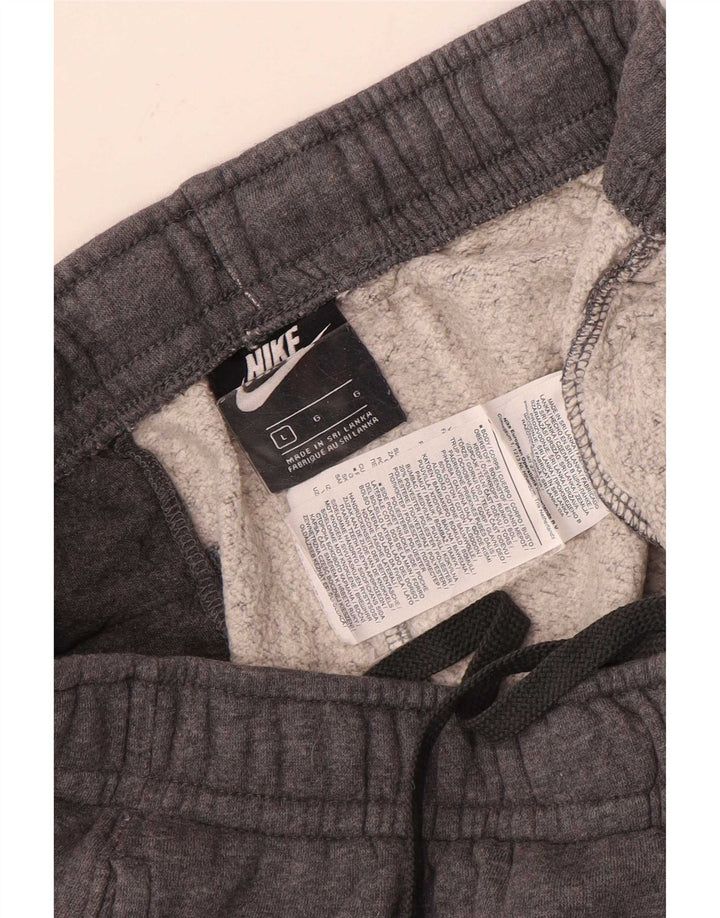 Ανδρική αθλητική φόρμα Nike παντελόνι μεγάλο γκρι βαμβακερό