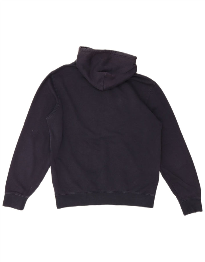 Ανδρικό Champion Graphic Hoodie Jumper Medium Navy Blue Cotton
