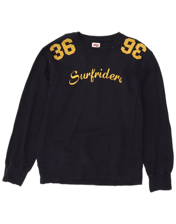 Ανδρικό γραφικό φούτερ Rifle Jumper XL Navy Blue