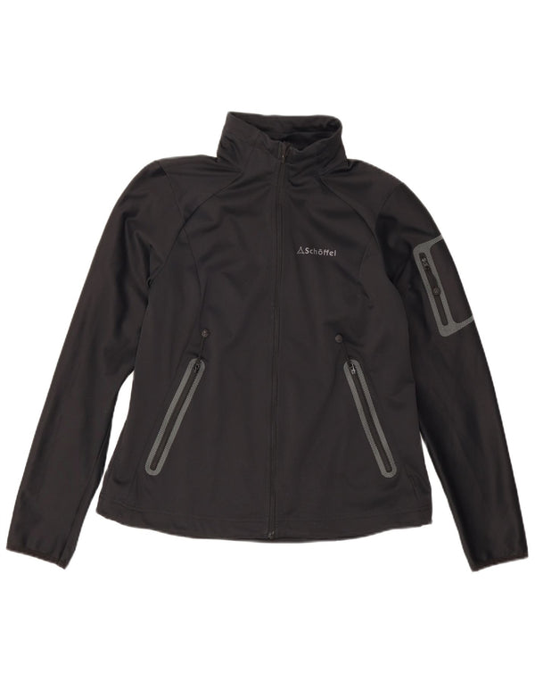 Γυναικεία αθλητική φόρμα Schoffel Top Jacket UK 14 Large Black Polyester