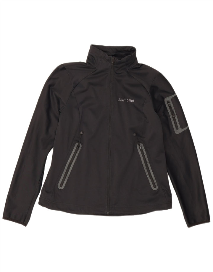Γυναικεία αθλητική φόρμα Schoffel Top Jacket UK 14 Large Black Polyester