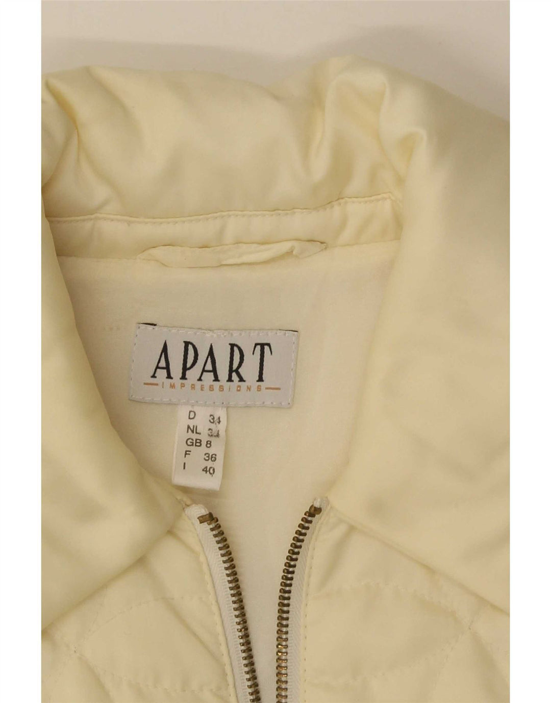 Apart Γυναικείο παλτό UK 8 Small Yellow