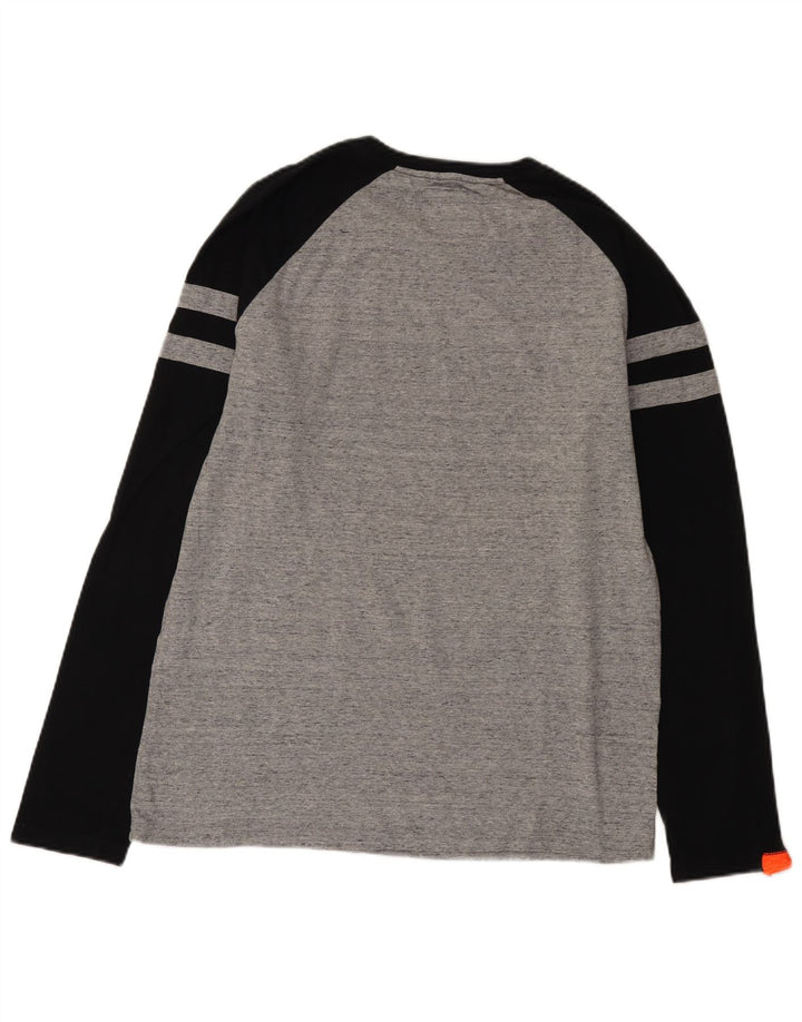 Superdry Ανδρικό μακρυμάνικο μπλουζ XL γκρι