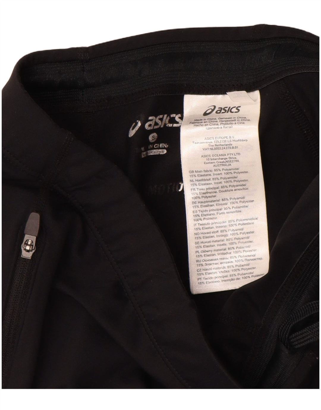 Γυναικείο κολάν Asics UK 8 Small Black Geometric Polyamide