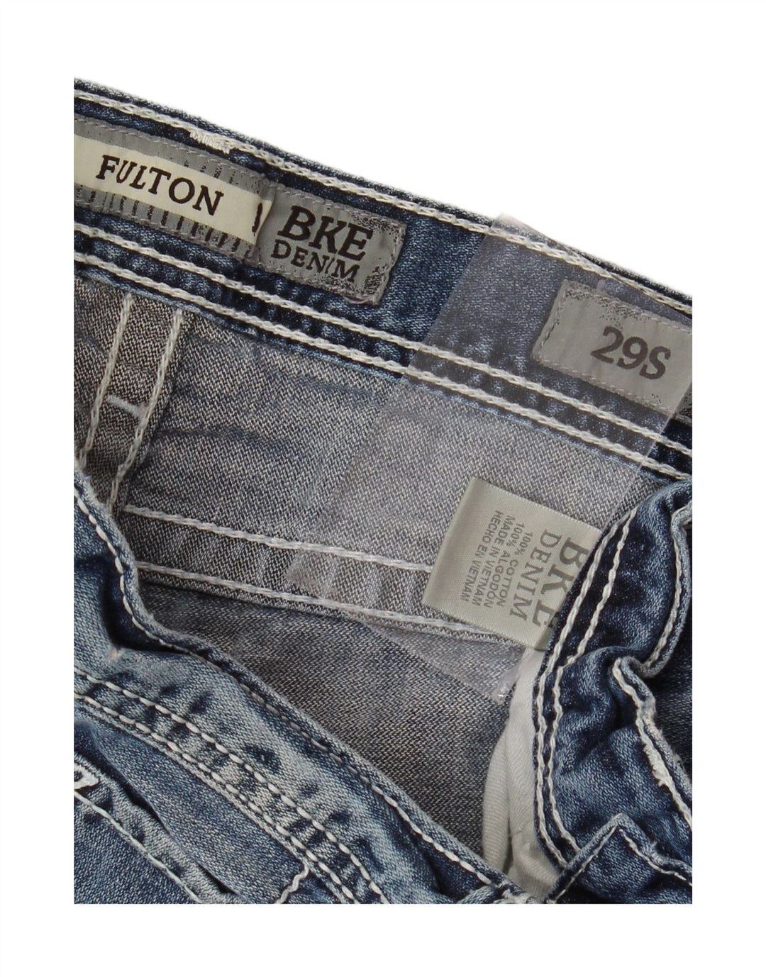 BKE Γυναικείο Fulton Bootcut Jeans W29 L29 Μπλε βαμβακερό