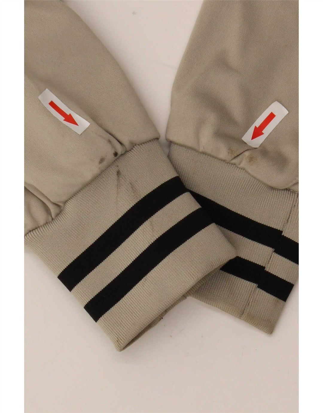 Ανδρική φόρμα Champion Top Jacket Medium Beige ριγέ πολυεστέρα