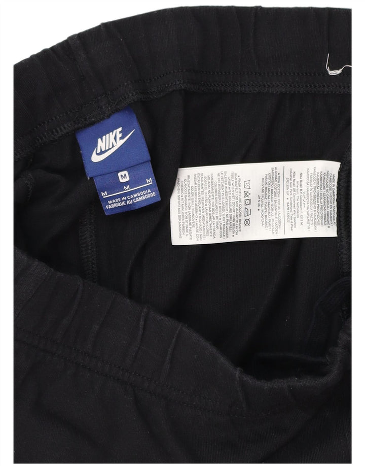 Ανδρικό αθλητικό σορτς NIKE, μεσαίο μαύρο βαμβακερό