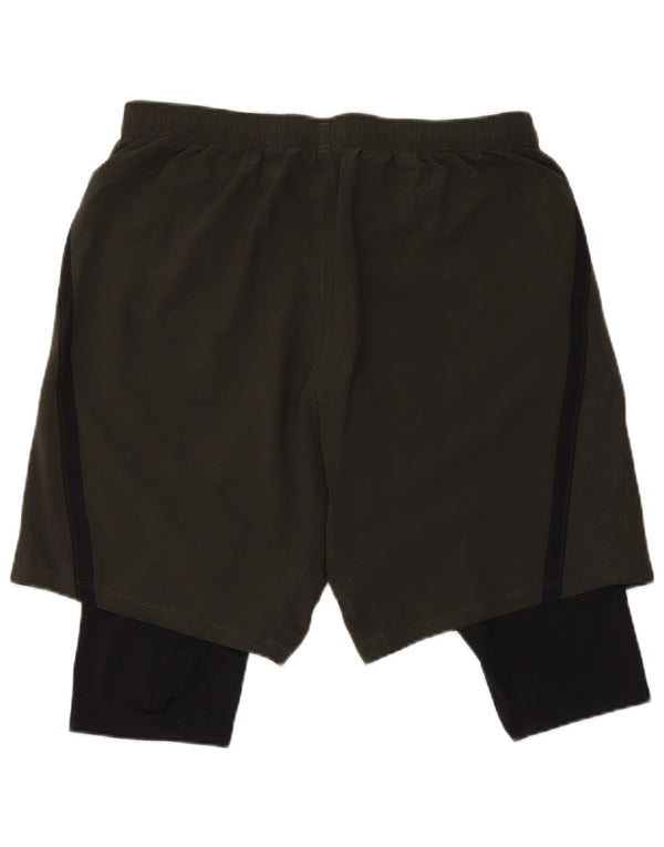 Ανδρικό αθλητικό σορτς Under Armour Heat Gear 2XL μαύρο πολυεστέρα
