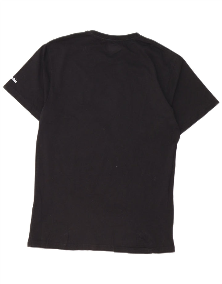 Ανδρικό γραφικό T-Shirt Columbia Top Μικρό μαύρο βαμβακερό